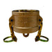 Tapa guardapolvo Dixon Tipo DC guardapolvo – 2" latón 200-DC-BR