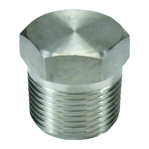Tapón Dixon 1/2" npt 316 ss cabeza hexagonal – 1/2" acero inoxidable 1630800SS
