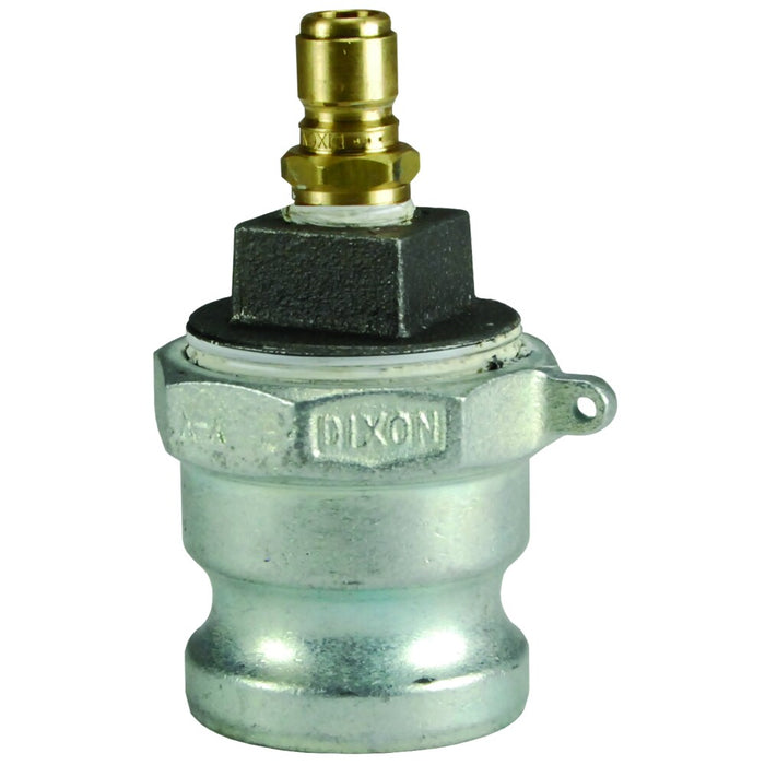 Tapón Dixon 1-1/2" hembra leva y ranura en hierro IA150TP