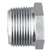 Tapón Dixon macho rosca macho NPT en acero platinado — serie 1251