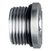 Tapón Dixon macho SAE O-ring Boss en acero platinado — serie 6408HHP