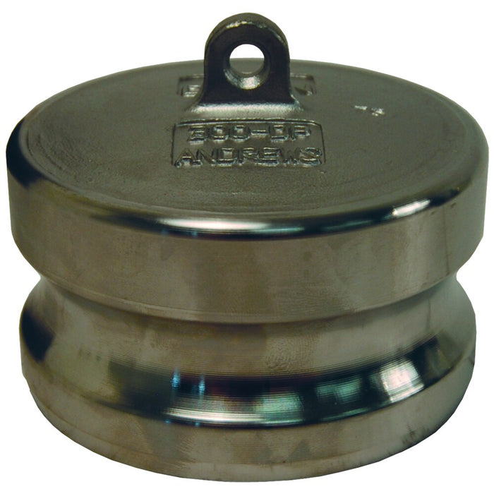 Tapón guardapolvo Dixon 1" en acero inoxidable 316 G100-DP-SS