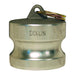 Tapa Global Tipo DC Dixon 6" aluminio G600-DP-AL