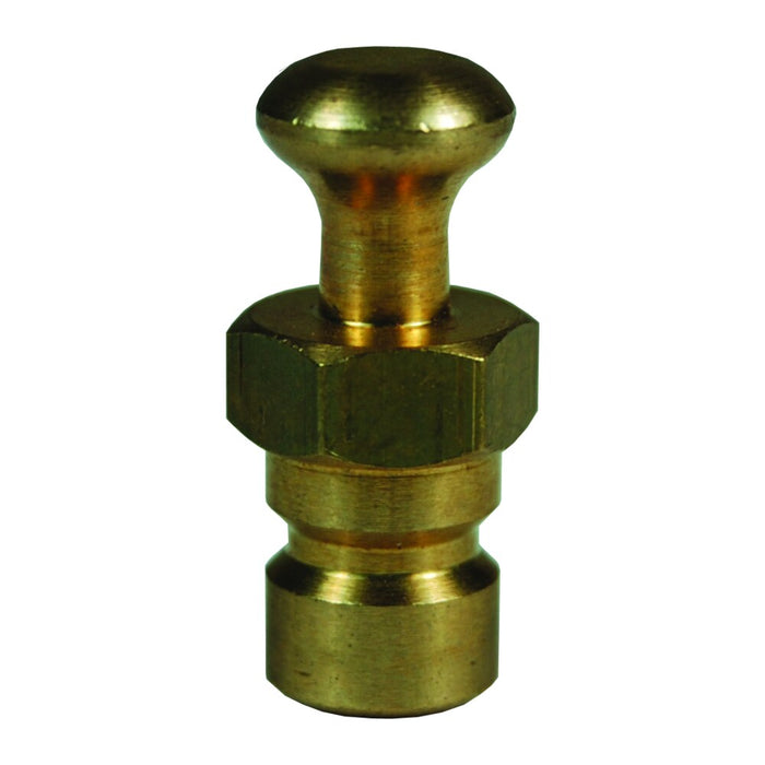 Tapón guardapolvo Dixon Serie CM rígido guardapolvo – 1/4" latón 2CMPC-B