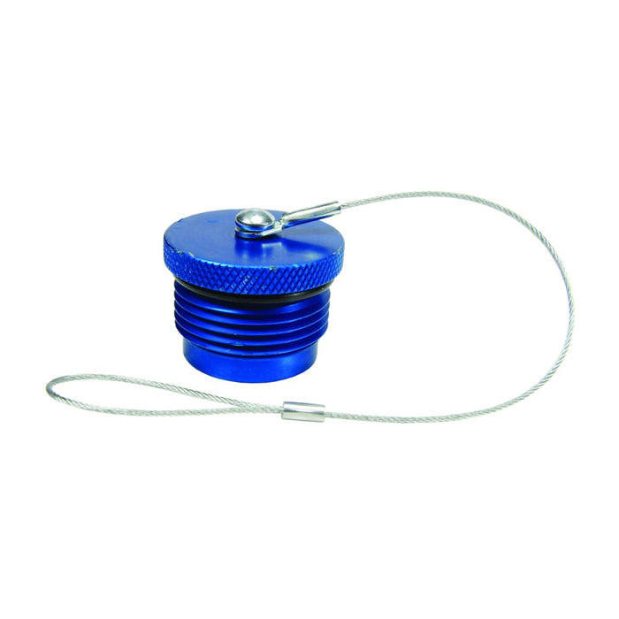 Tapón guardapolvo Dixon Serie VEP rígido con cable – 1-1/2" aluminio 12VEPDP-A