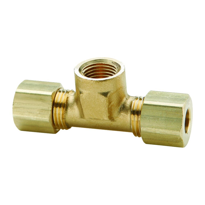 Te Dixon Hembra branch te – 1/4" latón 177C-0402