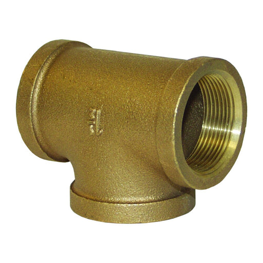 Te Dixon 3/4" hembra NPT roscado fem te 125# latón – 3/4" latón FT75B