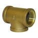 Tee Hembra con Rosca NPT Dixon 3/4" latón FT75B