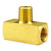 Tee de ramificación Dixon 1/4" macho rosca NPTF en latón 3240404C
