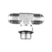 Tee de ramificación Dixon 7/16" en acero 6803-4