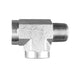 Tee Dixon 3/4" rosca macho NPTF en acero platinado 5602-12