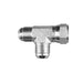 Tee Dixon 7/8" macho JIC 37° 6602-10