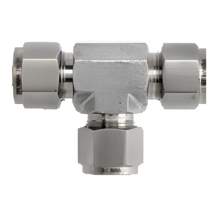 Tee Dixon en acero inoxidable 316 — medidas 1/4" a 3/4"