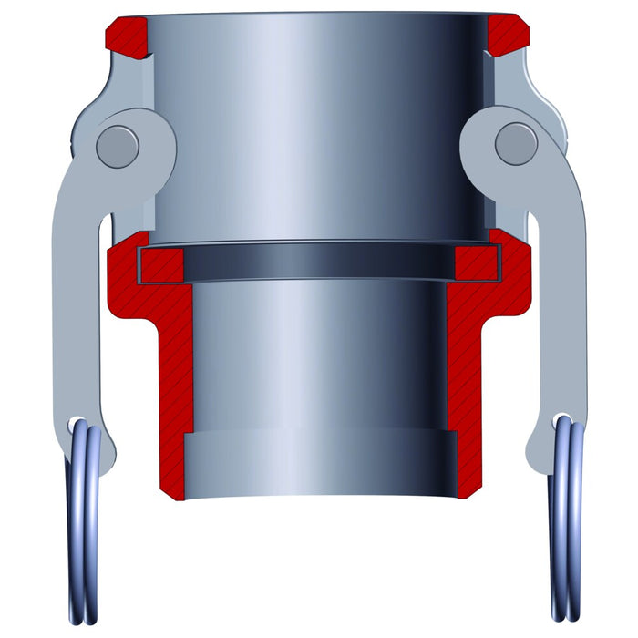 Tubería Dixon 1-1/2" soldable en acero inoxidable 316 150DWBPSTSS