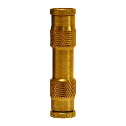 Unión Dixon Latón dot push-en 3/8" tubo a tubo – 3/8" latón AQ62DOT6