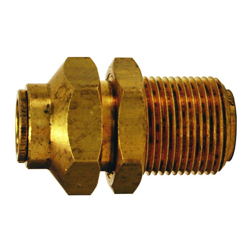 Unión Dixon Latón push-en pasamuro – latón 828