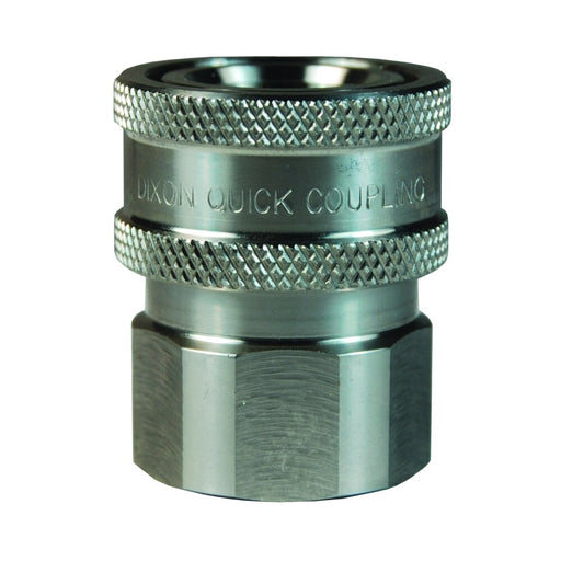 Cople Sin Válvula Intercambio Snap-Tite H/IH Dixon Serie-V NPTF rosca hembra acero inoxidable — Suminregio Industrial