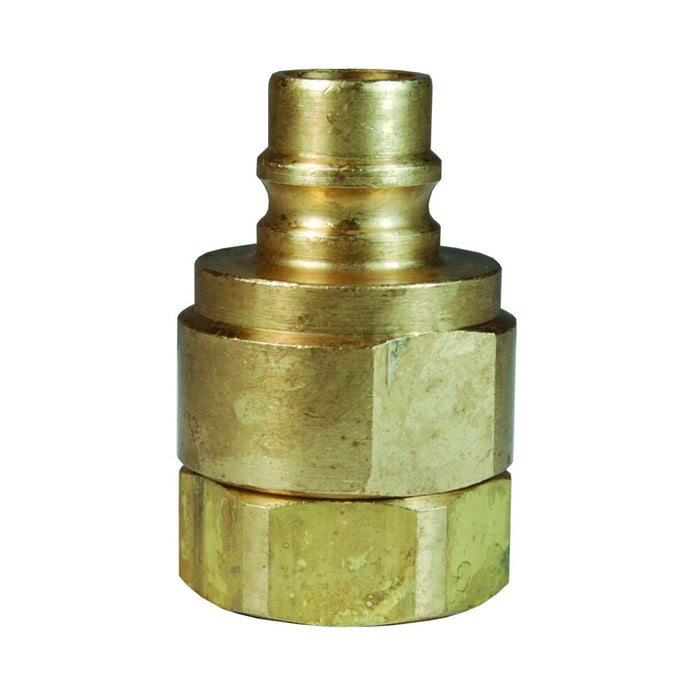 Niple Con Válvula Intercambio Snap-Tite H/IH Dixon Serie-V 3/4" x 3/4" - 14 NPTF rosca hembra latón V6F6-B