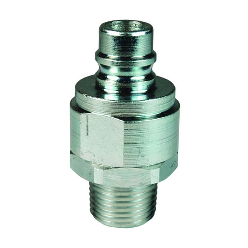Niple Con Válvula Intercambio Snap-Tite H/IH Dixon Serie-V 3/4" x 3/4" - 14 NPTF rosca macho acero V6M6