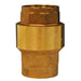 Válvula check Dixon 1/2" rosca hembra NPT en latón CV050