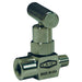 Válvula de aguja Dixon 1/4" macho rosca NPT en acero inoxidable 316 MFS102