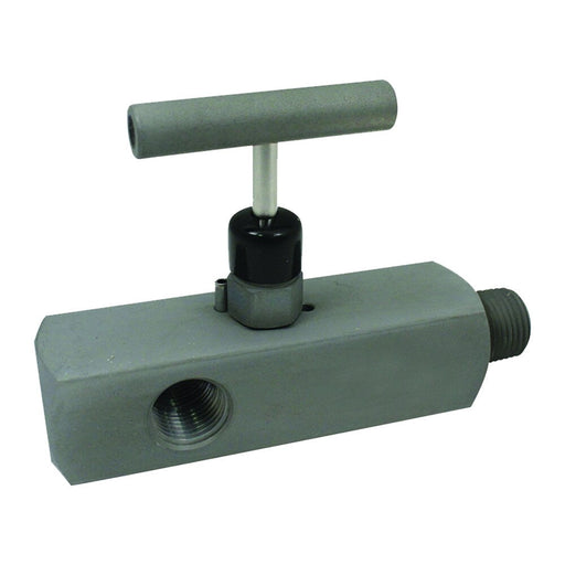 Válvula de aguja Dixon mini aguja 1/4 pulgada acero inoxidable MF | SUMINREGIO INDUSTRIAL