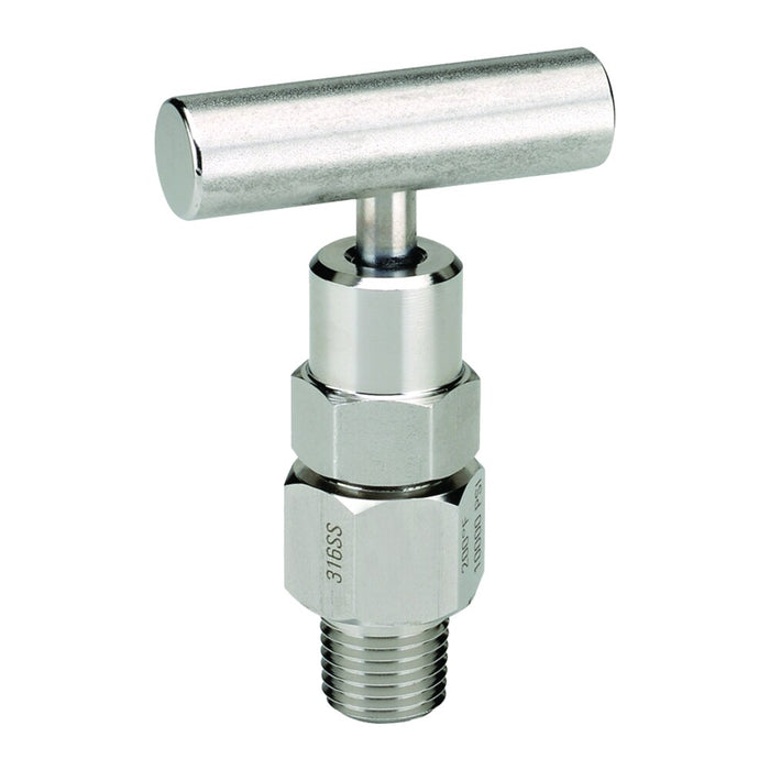 Válvula de Aguja para Purga Dixon 1/2" acero inoxidable 316 MS854