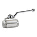 Válvula de bola Dixon 316ss hi press full bore bola 1/4" fnptf fkm/fpm o'ring – 1/4" acero inoxidable HPBV25SS