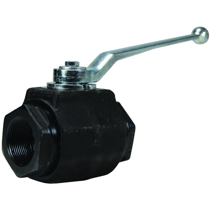 Válvula de bola Dixon 1-1/4" hembra rosca hembra NPTF en acero al carbón HPBV125