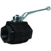 Válvula de bola Dixon 1/4" hembra rosca hembra NPTF en acero al carbón HPBV25