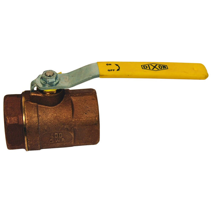 Válvula de bola Dixon 1" hembra rosca hembra NPT en bronce BBV100ST
