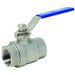 Válvula de bola Dixon 2-1/2" en acero inoxidable 316 SSBV250