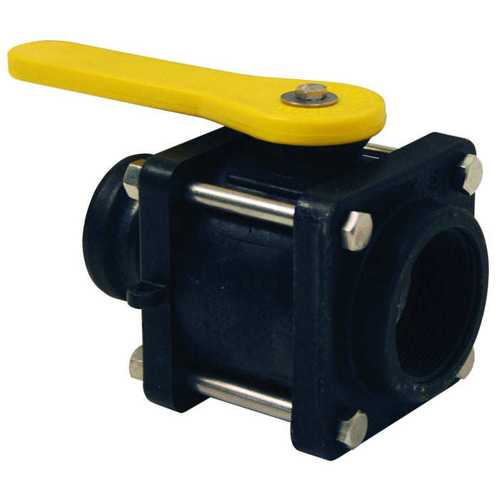 Válvula de bola Dixon 2" macho rosca hembra NPT PVFPSA200