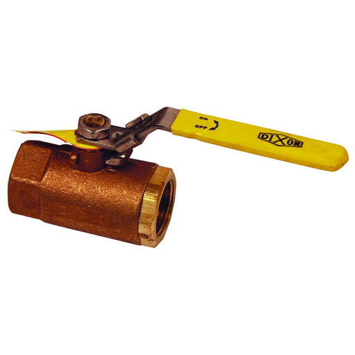 Válvula de bola Dixon 3/4" hembra rosca hembra NPT en bronce BBV75LV