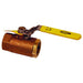 Válvula de bola Dixon 3/4" hembra rosca hembra NPT en bronce BBV75LV