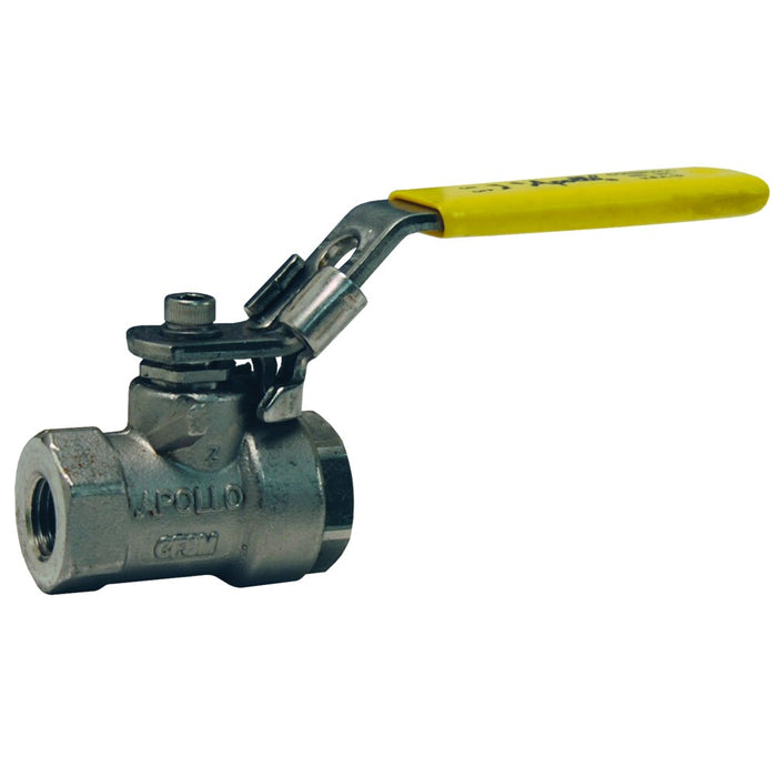Válvula de bola Dixon 3/4" rosca hembra NPT en acero inoxidable 316 DSBV75