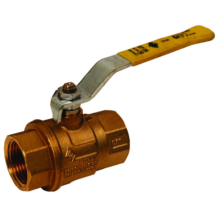 Válvula de bola Dixon 3/8" hembra rosca hembra NPT en latón FBV38