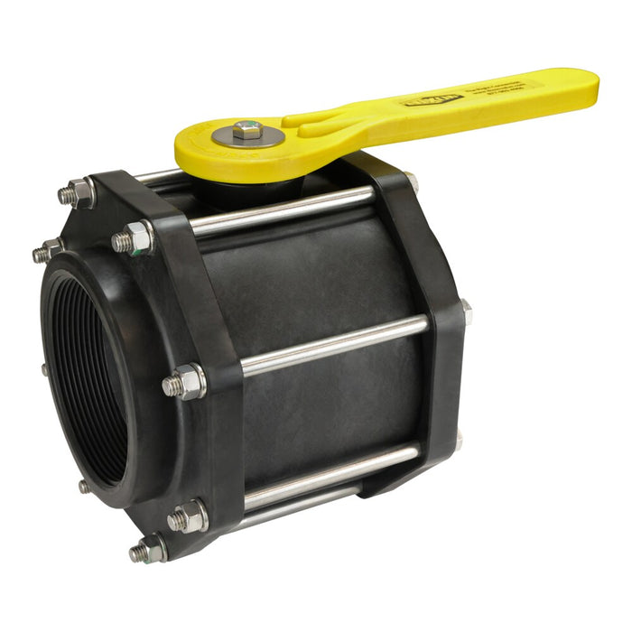 Válvula de bola Dixon 4" rosca hembra NPT PVFP400