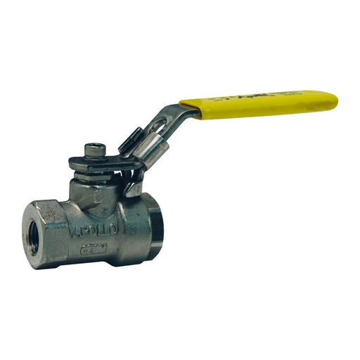 Válvula de bola Dixon 3/4" 316ss 2pc doméstico bola hembra NPT × hembra NPT, full puerto, ptfe seals – 3/4" acero inoxidable DSBV75