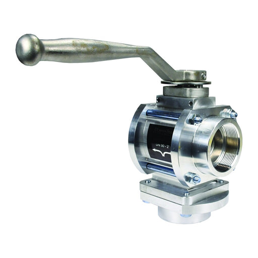 Válvula de bola Dixon Flujo pleno bola – 2" aluminio 2WAYBV200