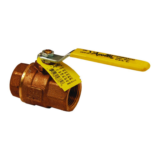 Válvula de bola Dixon 1 1/2" doméstico bronce bola fem npt × fem npt full puerto – 1 1/2" bronce BBV150FP
