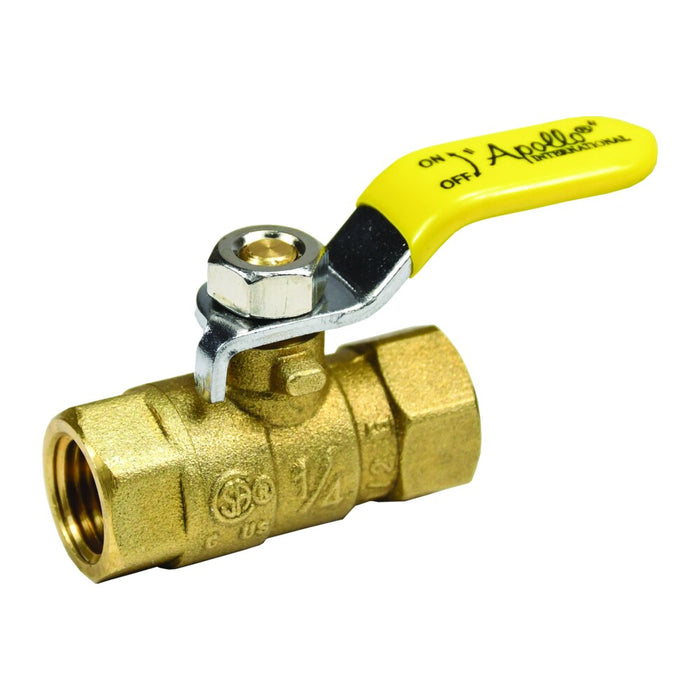Válvula de bola Dixon Mini latón bola – 1/4" latón MBBV25