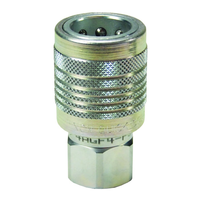 Válvula de bola Dixon Serie AG agricultural push pull bola – 1/2" acero 4AGF4-PS