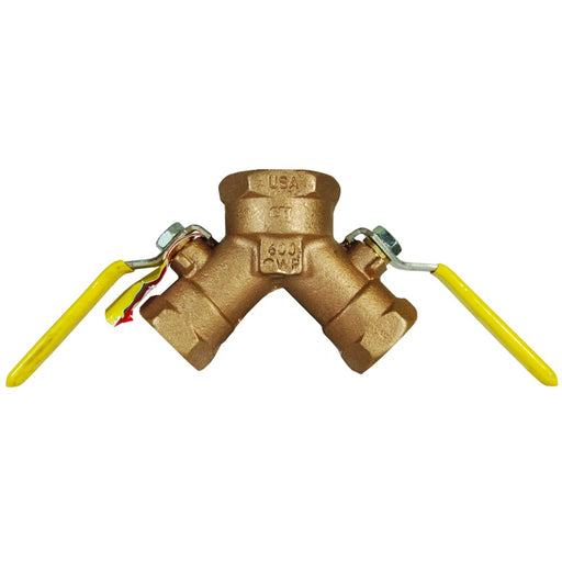 Válvula Dixon 1-1/4" rosca hembra NPT en bronce BBV125DWV