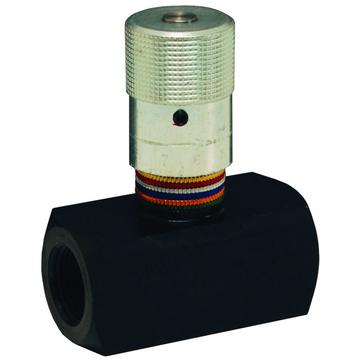 Válvula Dixon 1/2" hembra rosca hembra NPTF en acero SN800
