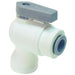 Válvula Dixon 1/4" hembra rosca hembra NPTF en nylon PP4VFE4-MG