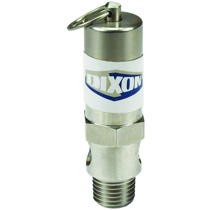 Válvula Dixon 1/4" rosca macho NPT en acero inoxidable SV125SS