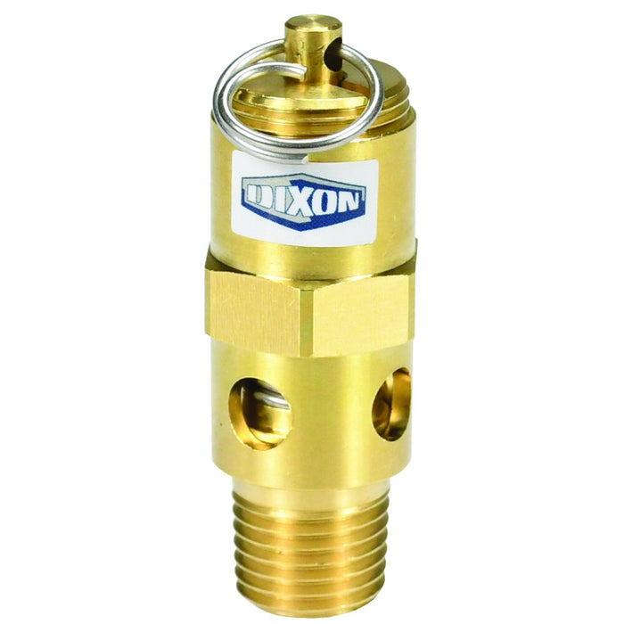 Válvula Dixon 1/4" rosca macho NPT en latón SV100