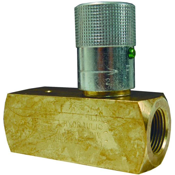 Válvula Dixon 1" hembra rosca hembra NPT en latón BFC1600