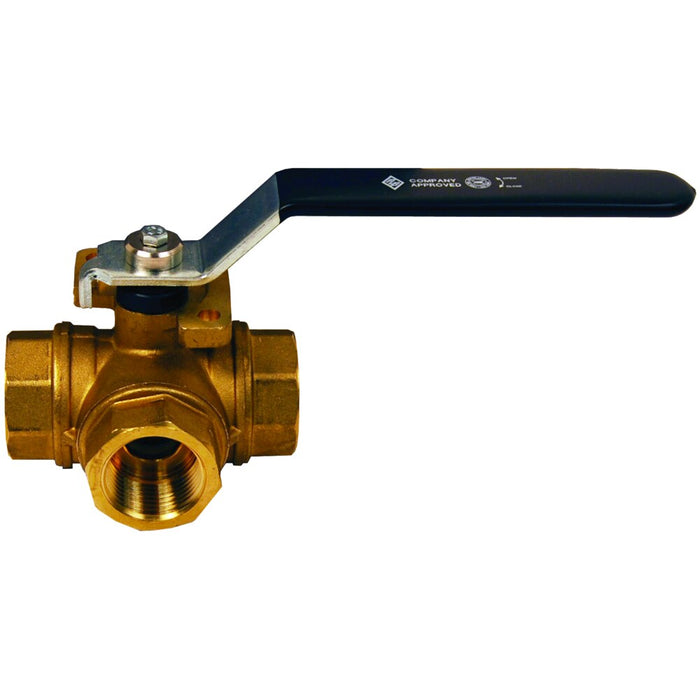 Válvula Dixon 3/4" rosca hembra NPT en latón BBV75DTW